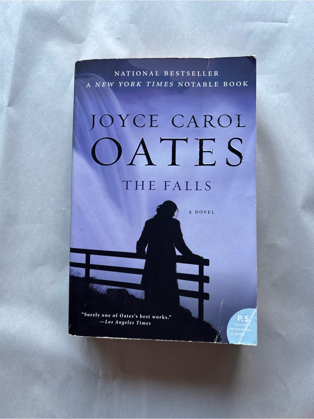 Joyce Carol Oates The Falls: A Novel 2005 Trade Paperback P.S. Guide